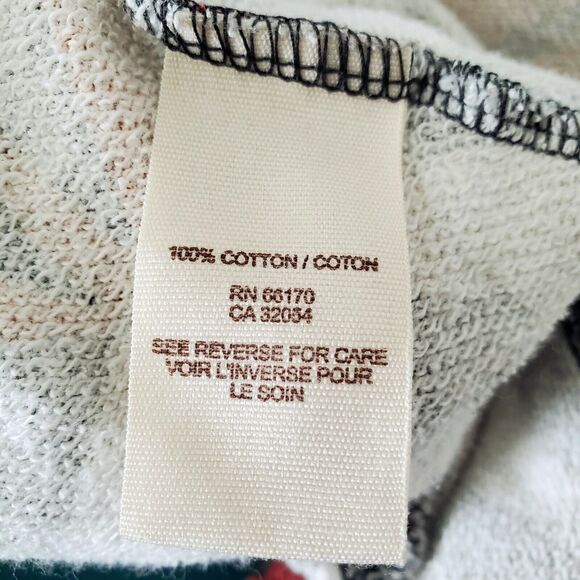 Free People Jacket Womens Medium Multicolor Geometric Tribal Cotton Knit Draped - Picture 11 of 12